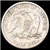 Image 2 : 1874-S Arrows Seated Liberty Half Dollar NICELY