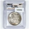 Image 1 : 1884-CC Morgan Silver Dollar ICG-MS65 Dallas