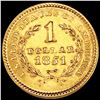 Image 2 : 1851 Rare Gold Dollar UNCIRCULATED