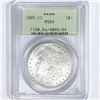 Image 1 : 1885-CC Morgan Silver Dollar PCGS-MS64