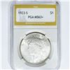 1923-S Silver Peace Dollar PGA-MS63+