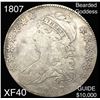 Image 1 : 1807 Bearded Goddess Capped Bust Half Dollar XF40