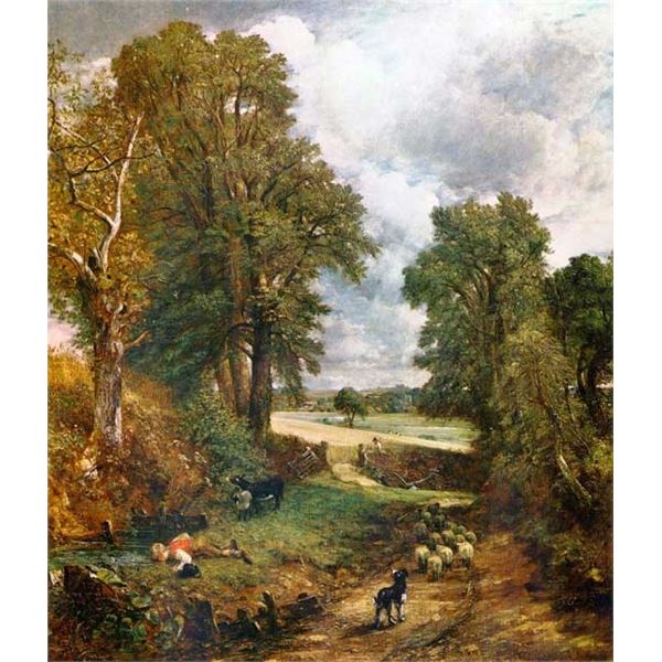 Constable - The Cornfield of 1826