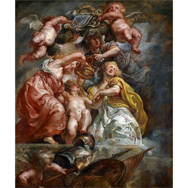 Sir Peter Paul Rubens - The Union of England and Scotland