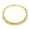 Image 6 : 14K Yellow Gold Open Detailed Textured Seashell Nautical Themed Bangle Bracelet