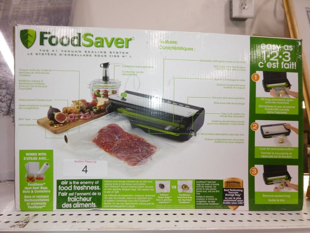 FoodSaver vacuum sealing system