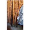Image 1 : PUSH MOWER & ANTIQUE SAWBLADE, ETC.