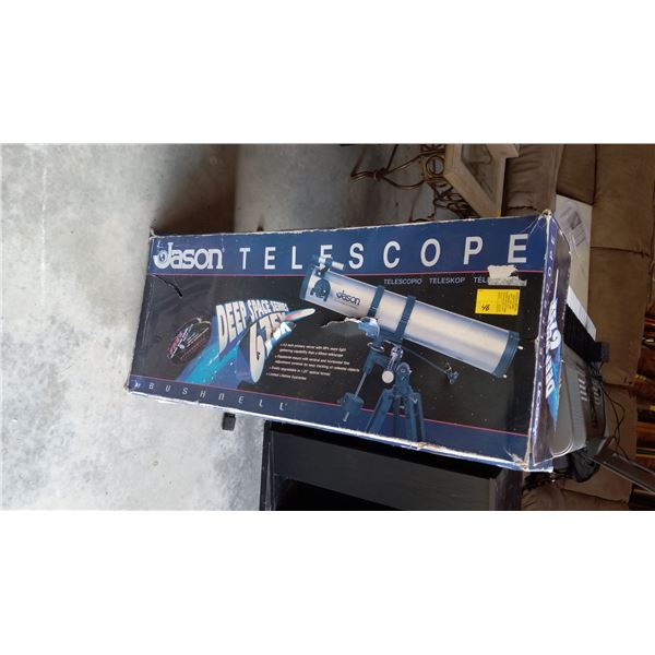 JASON TELESCOPE BY BUSHNELL MODEL 518, IN BOX