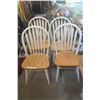 Image 1 : 4 WOODEN CHAIRS