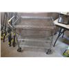 Image 1 : 4 WHEEL 3 TIER METAL CART
