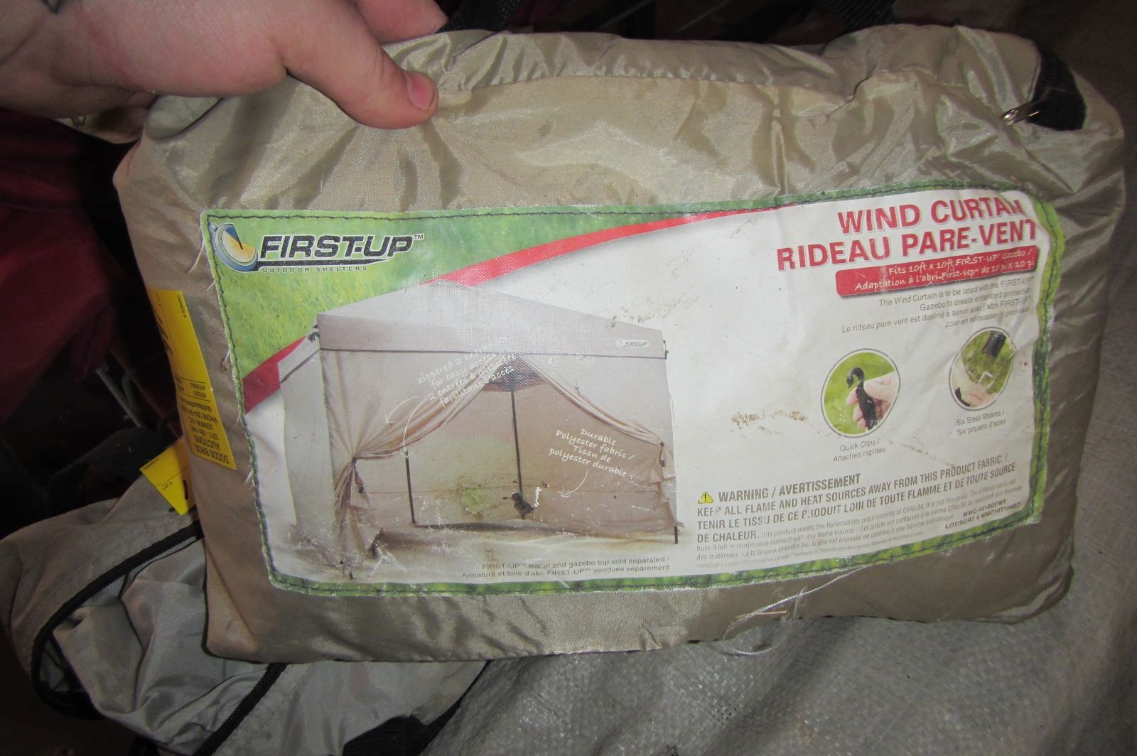 First Up FIRST UP WIND CURTAIN 10X10 GAZEBO