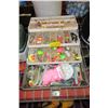 Image 1 : PLASTIC TACKLEBOX W/TACKLE