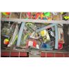 Image 2 : PLASTIC TACKLEBOX W/TACKLE