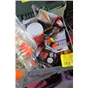 Image 2 : METAL BOX W/FISHING TACKLE, ETC.