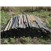 Image 1 : LG. LOT OF 2" POINTED WOOD POLES