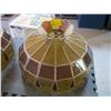 Image 2 : 2 STAINED GLASS LIGHT COVERS/LAMPSHADES