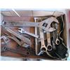Image 2 : FLAT OF CRESCENT WRENCHES & RATCHET WRENCHES, ETC.