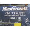 Image 2 : MASTERCRAFT 1" BELT & 5" DISC SANDER