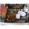Image 2 : BIN OF WIRE CONNECTORS, ANALOGUE MULTI METER, PVC ELECTRICAL TAPE, NAVY SEAL LICENCE PLATE, ETC.