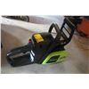 Image 2 : POULON 16" 38CC CHAINSAW, NO BLADE, WORKS AS NEW W/CASE
