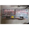 Image 1 : 2 PLASTIC HDX PARTS SEPARATORS W/MISC.