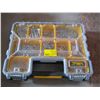 Image 1 : DEWALT STORAGE BOX W/ASST. CONTENTS
