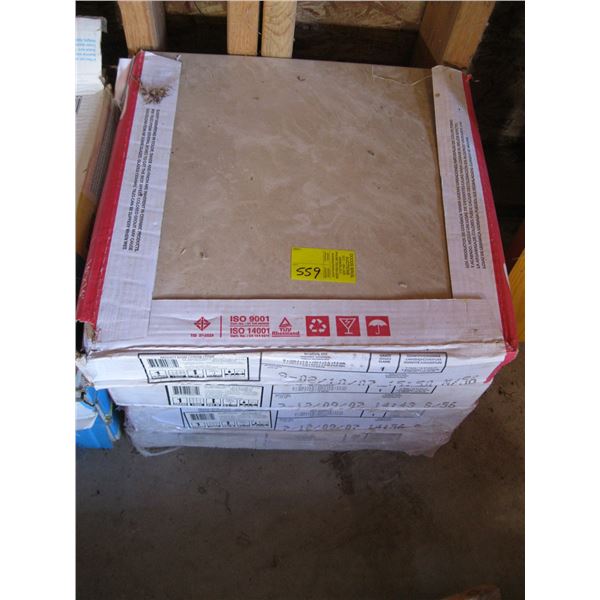 4 BOXES OF TILE, 9 TILES PER BOX, APPROX. 15.49 SQFT