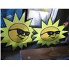 Image 1 : 2 SUNSHINE SUNGLASS WEARING SIGNS