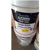 Image 2 : LG. LOT OF ASST. PAINT & PAINTING ITEMS, INCLUDING AIR PAINT SPRAY GUN, BRUSHES, ETC.