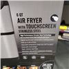 Image 4 : AS NEW BELLA PRO SERIES 6QT AIR FRYER WITH TOUCHSCREEN STAINLESS STEEL