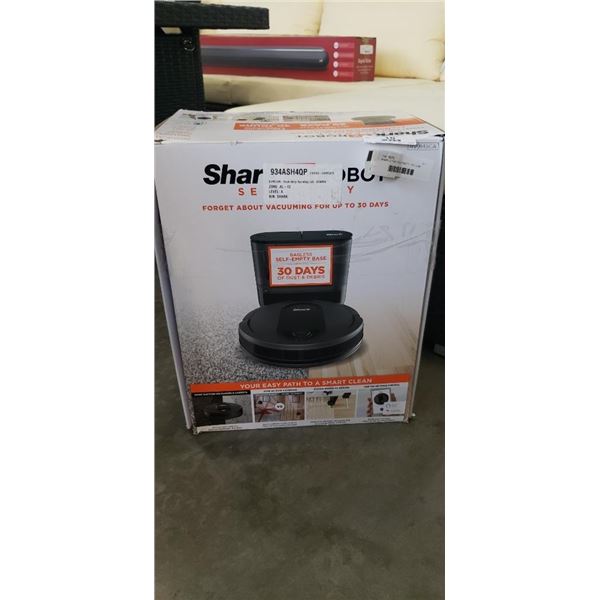 SHARK EZ ROBOT SELF EMPTY VACUUM - TESTED WORKING, RETAIL $549