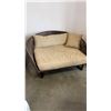 Image 1 : AS NEW FLOOR MODEL OUTDOOR ROPE-STYLE DAYBED - RETAIL $999   66" x 48"