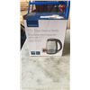Image 1 : INSIGNIA 1.7L GLASS ELECTRIC KETTLE TESTED AND WORKING, RETAIL $49