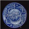Image 1 : Mexican Blue and White Pottery Plate
