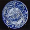 Image 2 : Mexican Blue and White Pottery Plate
