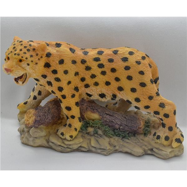 Cheetah Cast Resin Figurine