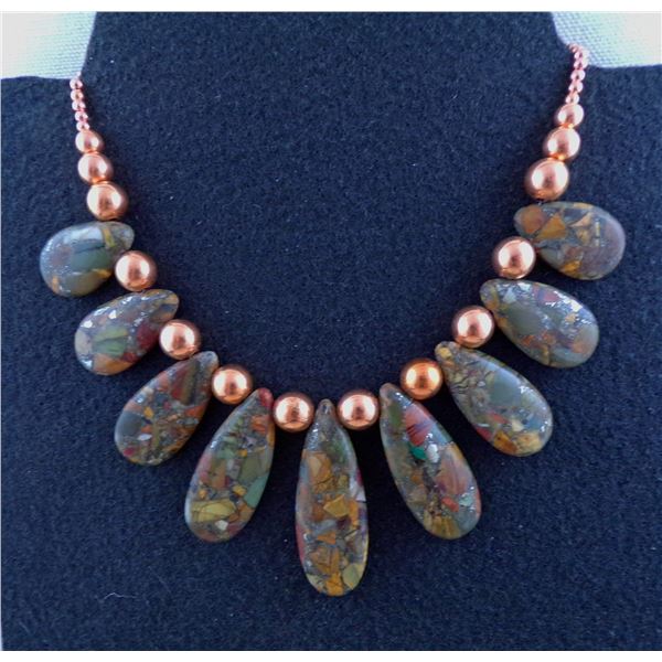 Quail Ridge Red Creek Jasper Pyrite Teardrop Choke