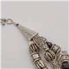 Image 6 : Triple Strand Beaded Handcrafted Jewelry Set