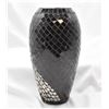 Image 3 : Large Black Tiled Glass Vase