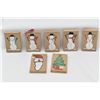 Image 1 : 7 Small Navajo Christmas Sand Paintings