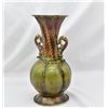 Image 3 : Large Double Handled Retro Metal Art Vase