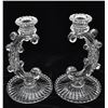 Image 1 : Pair of Fancy Crystal Candle Holders