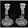 Image 2 : Pair of Fancy Crystal Candle Holders