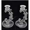 Image 3 : Pair of Fancy Crystal Candle Holders