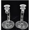 Image 4 : Pair of Fancy Crystal Candle Holders