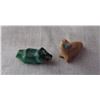 Image 1 : 2 Micro Miniature Zuni Fetishes by Leroy Ukestine