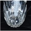 Image 5 : Art Deco Style Vase Frosted Panels of Feathers