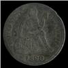 Image 1 : 1890 Seated Dime Nice Circulated (COI-4318)