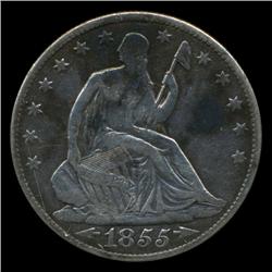 1855O Seated Half Better Grade (COI-4322)
