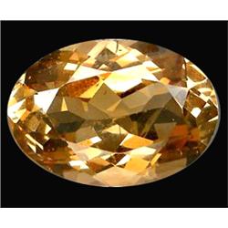 9.83ct Oval Cut Top AAA Imperial Topaz VVS (GEM-12573)